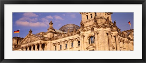 Framed Germany, Berlin, Reichstag, glass dome Print