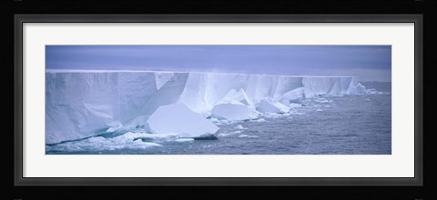 Framed Iceberg, Ross Shelf, Antarctica Print