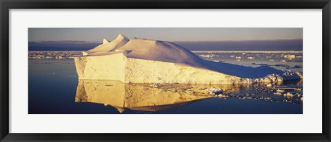 Framed Iceberg, Ross Sea, Antarctica, Print