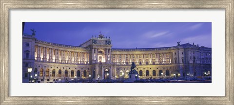 Framed Hofburg Imperial Palace, Heldenplatz, Vienna, Austria Print
