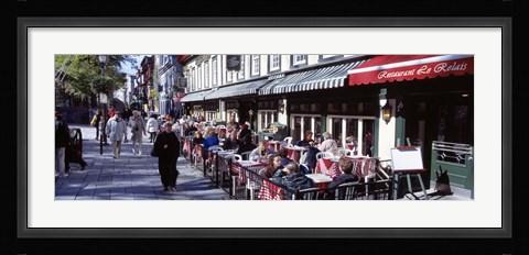 Framed Street Scene Paris France Print