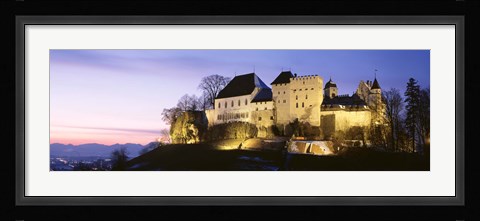 Framed Castle Lenzburg, Switzerland Print