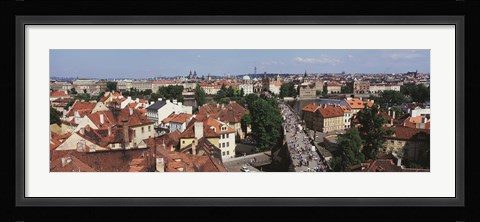 Framed Charles Bridge Prague Czechoslovakia Print
