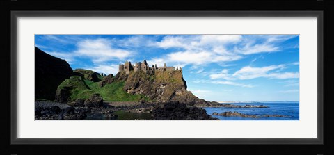 Framed Dunluce Castle, Antrim, Ireland Print