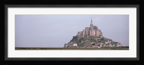 Framed Mont St Michel Normandy France Print