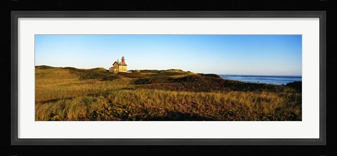 Framed Block Island Lighthouse Rhode Island USA Print