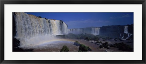 Framed Iguazu Falls, Argentina Print