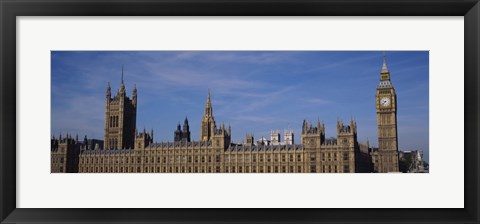 Framed Big Ben and the Houses Of Parliament, London, England Print