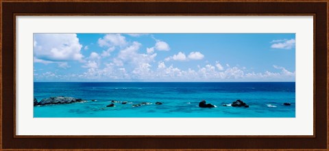 Framed Bermuda, Atlantic Ocean Print