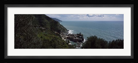 Framed Cinque Terre Italian Riviera Vernazza Italy Print
