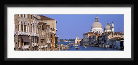 Framed Buildings Along the Grand Canal, Venice Italy Print