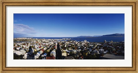 Framed Reykjavik, Iceland Print