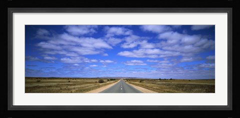 Framed Outback Highway Australia Print