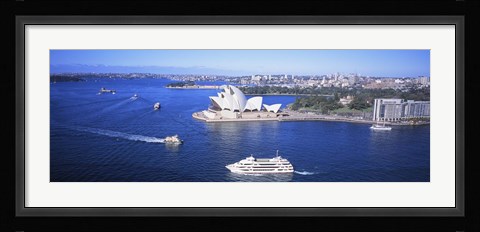 Framed Sydney Harbor, Sydney, Australia Print