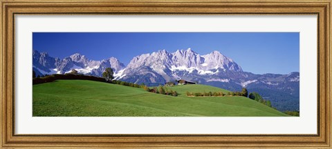Framed Ellmau Wilder Kaiser Tyrol Austria Print