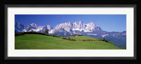 Framed Ellmau Wilder Kaiser Tyrol Austria Print