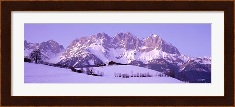 Framed Wilder Kaiser Austrian Alps Print