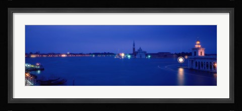 Framed Church of San Giorgio Maggiore Venice Italy Print