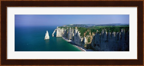 Framed Etretat, Normandy, France Print
