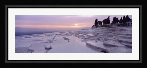 Framed Pamukkale Turkey Print