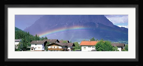 Framed Rainbow Innsbruck Tirol Austria Print
