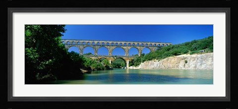 Framed Pont du Gard, Provence France Print