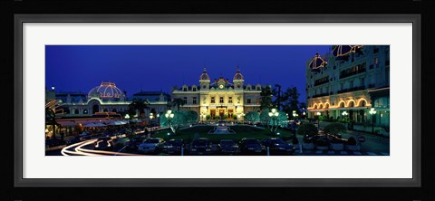 Framed Casino Monaco Print