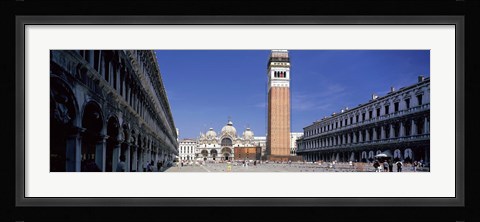 Framed Square in Venice Italy Print