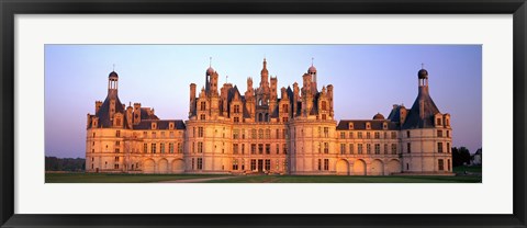 Framed Chateau de Chambord (Chambord Chateau) Loir-et-Cher Loire Valley France Print