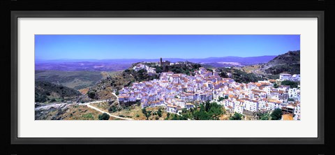 Framed Casares, Andalucia, Spain Print