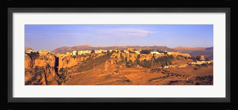 Framed Ronda Gorge, Andalucia, Spain Print