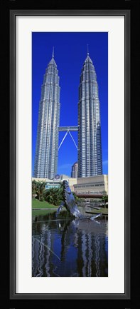 Framed Petronas Towers Kuala Lumpur Malaysia Print