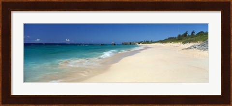 Framed Warwick Long Bay Beach Bermuda Print