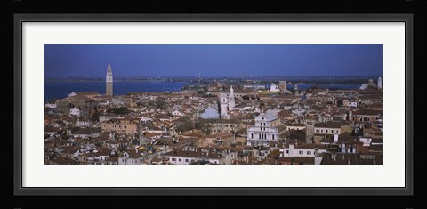 Framed Aerial view of Venice, Italy Print