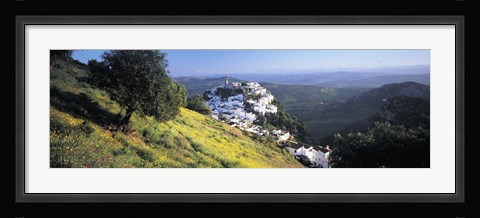 Framed Casares, Spain Print