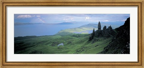 Framed Sound Of Raasay, Isle Of Skye, Scotland, United Kingdom Print
