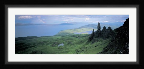 Framed Sound Of Raasay, Isle Of Skye, Scotland, United Kingdom Print