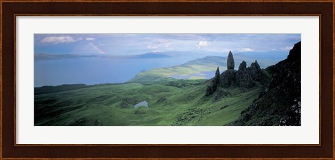 Framed Sound Of Raasay, Isle Of Skye, Scotland, United Kingdom Print