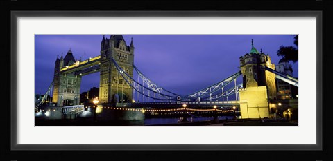 Framed Tower Bridge, London, United Kingdom Print