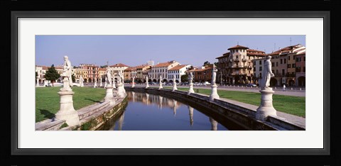 Framed Prato Della Valle, Padua, Italy Print