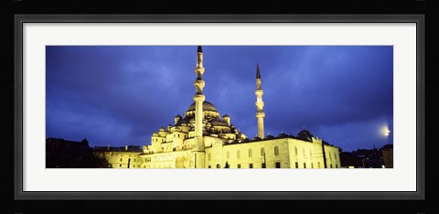 Framed Minarets,Yeni Mosque, Istanbul, Turkey Print