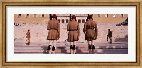 Framed Parliament, Athens, Greece Print
