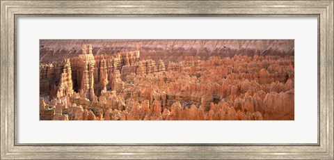 Framed Aerial View Of The Grand Canyon, Bryce Canyon National Park, Utah, USA Print