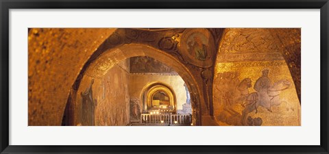 Framed Interior of San Marcos Cathedral, Venice, Italy Print