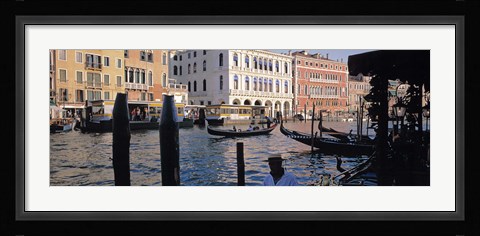 Framed Waterfront View in Venice Italy Print