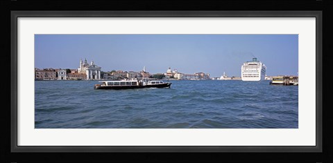 Framed Waterfront view of San Giorgio, Venice, Italy Print
