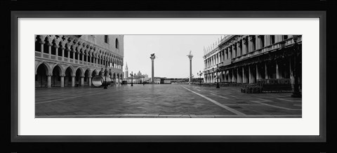 Framed Buildings In A City, Venice, Italy Print