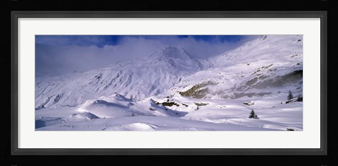 Framed Simplon pass, Switzerland Print