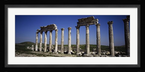 Framed Cardo Maximus Ruins, Apamea, Syria Print