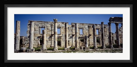 Framed Ruins at Cardo Maximus, Apamea, Syria Print